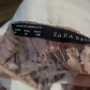 Zara pink blouse